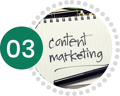 marketing content Webbing Designs